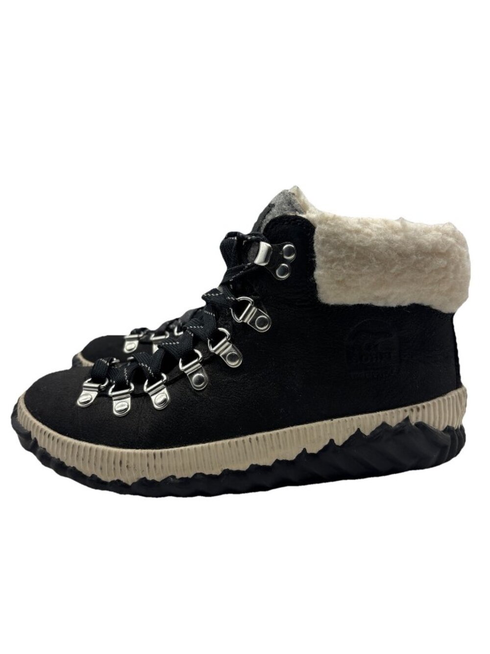 Sorel Out N About Plus Conquest Waterproof Boots Women’s Size 6 UK 4 Black